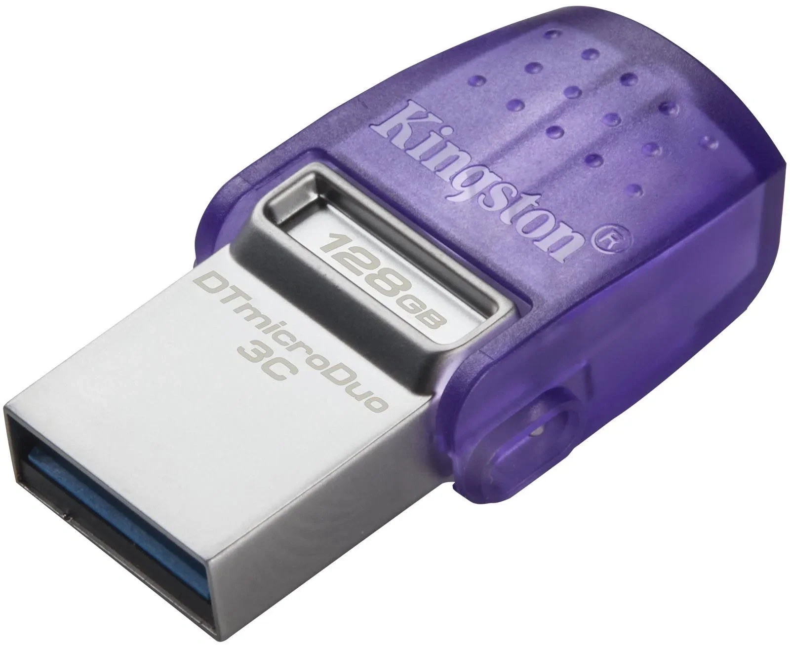 Флэш USB Kingston 128GB DataTraveler microDuo 3C 200MB/s dual USB-A + USB-C/ Kingston USB 128GB DataTraveler microDuo 3C 200MB/s dual USB-A + USB-C