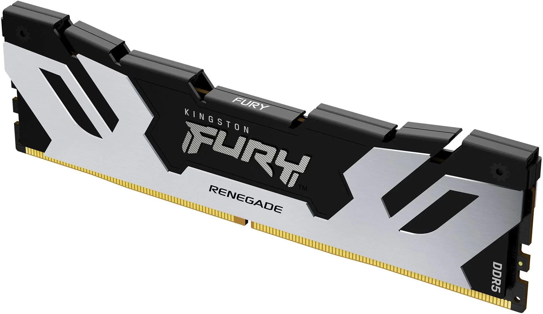 Модуль памяти Kingston 32GB DDR5 6400 FURY Renegade Silver/Black XMP Non-ECC Unbuffered DIMM (Single Module) 1RX8 32-39-39 1.4V 288-pin 16Gbit