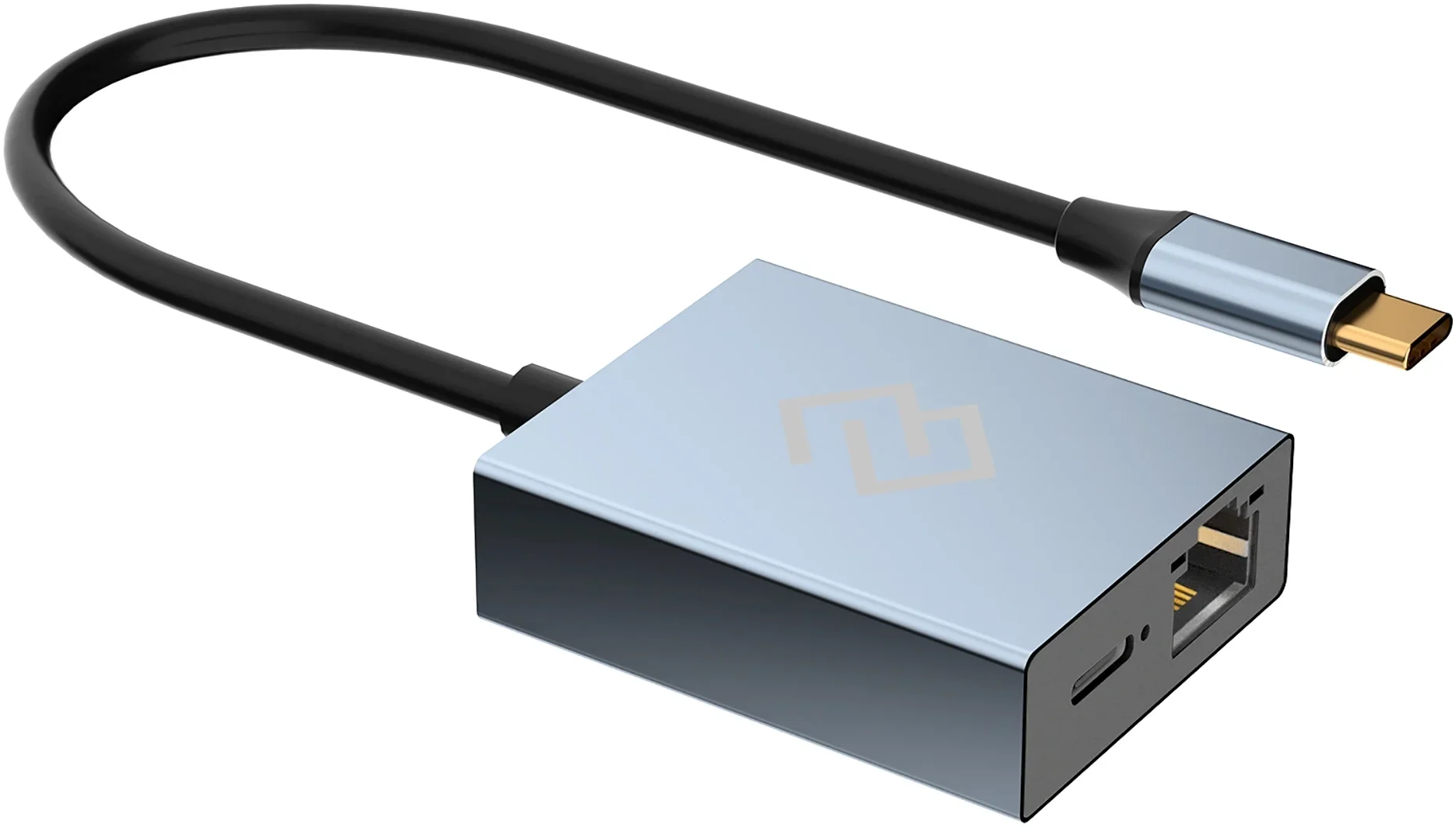 Порт-репликатор Digma - DS-965, USB Type C, 1-RJ45, PD 100 Вт, цвет серый, DS-965