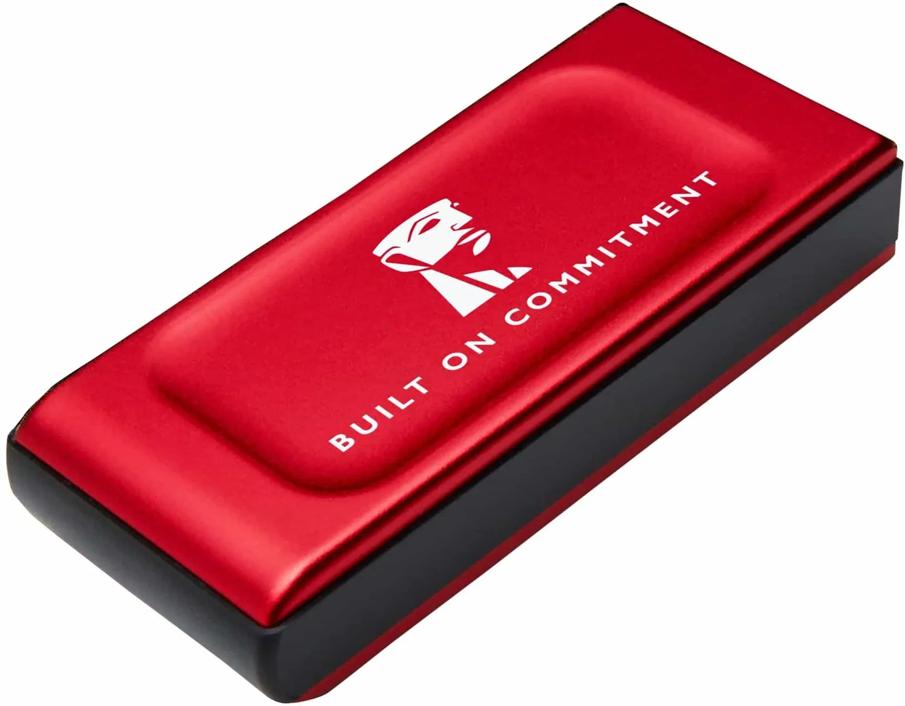 Твердотельный накопитель/ Kingston External SSD XS1000R BOC, 1000GB, Type-C/A, USB 3.2 Gen 2, R/W 1050/1000MB/s, 70x33x14mm, 69g., Red (60 мес)