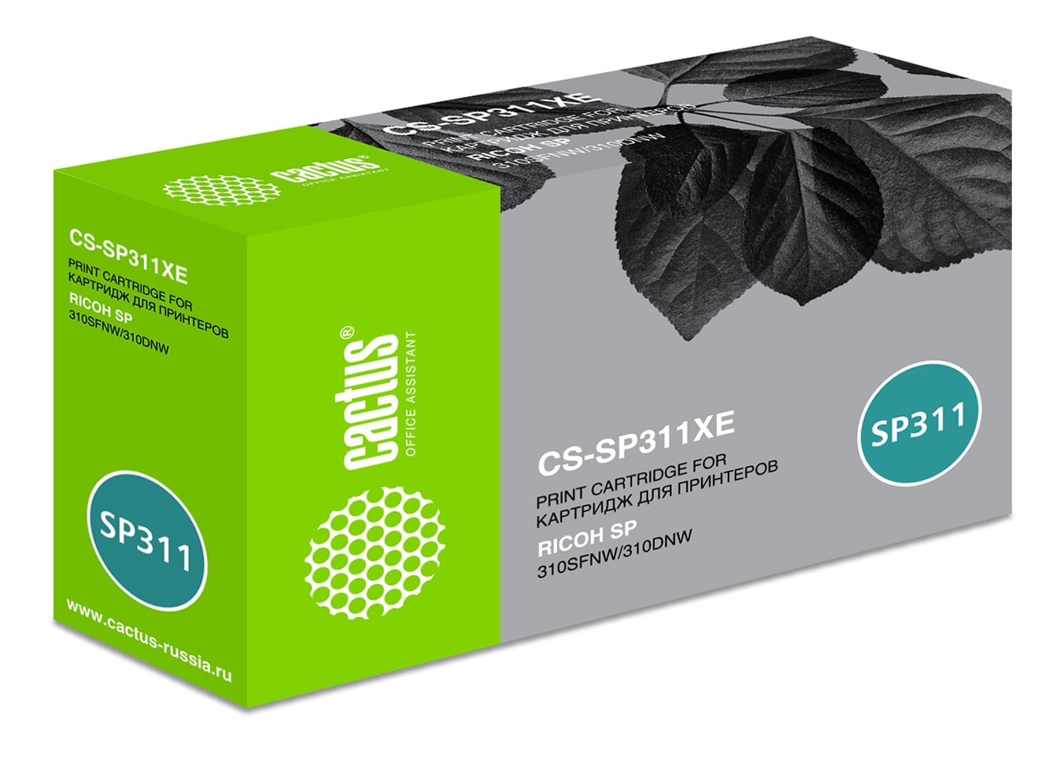 -/ Картридж лазерный Cactus CS-SP311XE 821242 черный (6400стр.) для Ricoh SP 311DN/311DNw/325DNw