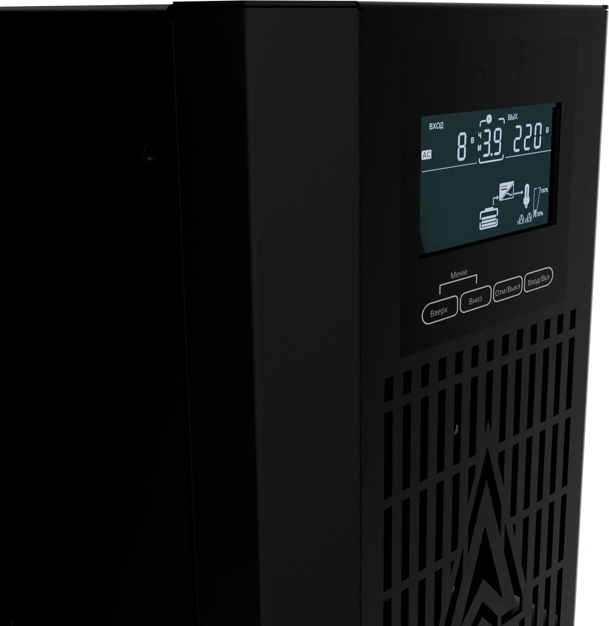 ИБП ИМПУЛЬС FF10203, ФОРА Н 1000, 1000ВА/1000Вт, LCD, RS-232, USB
