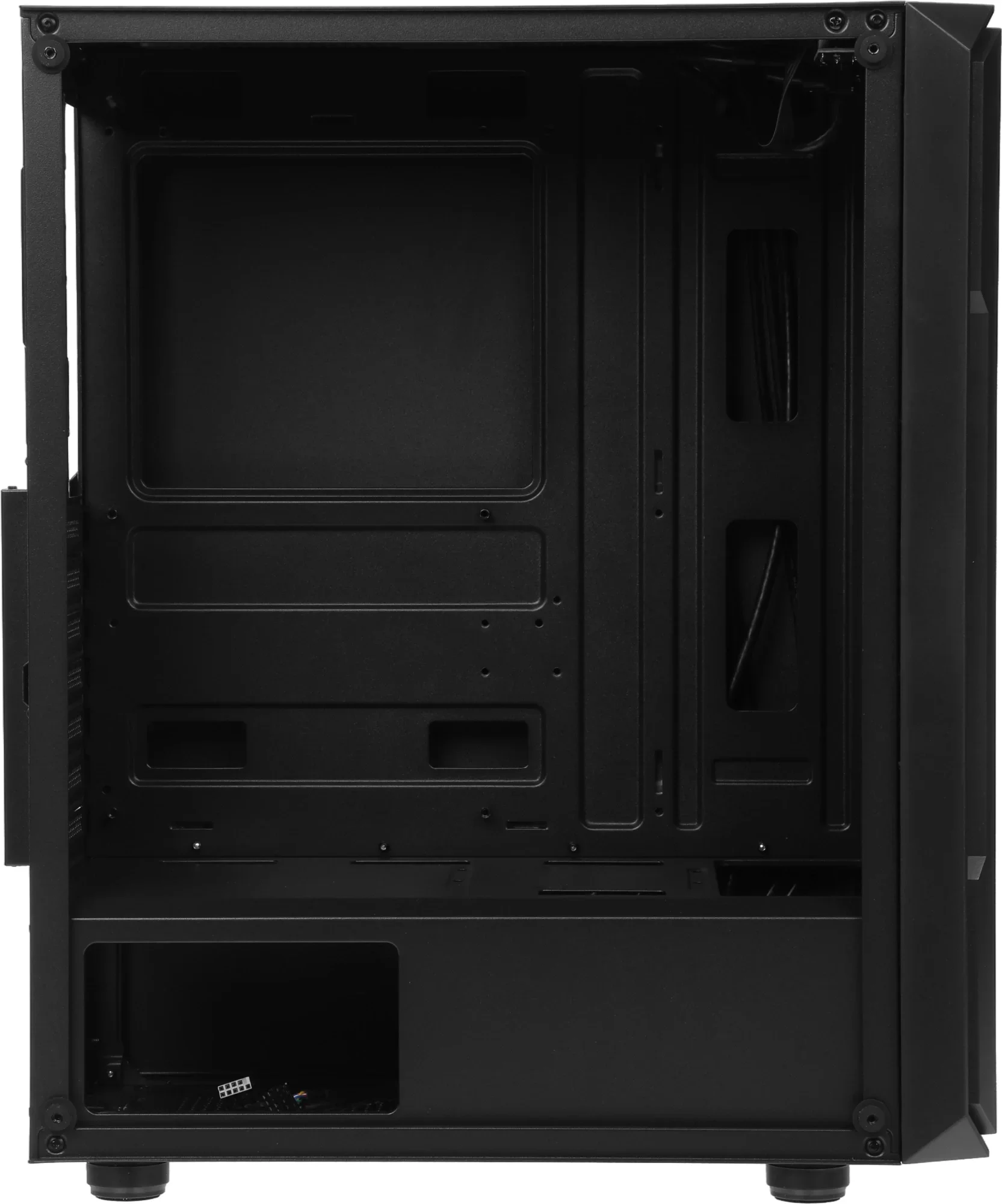 Корпус для ПК accord - 3338, 1xUSB2.0, 1xUSB3.0, 1xUSB3.1, Midi Tower, без БП, цвет чёрный, ACC-3338