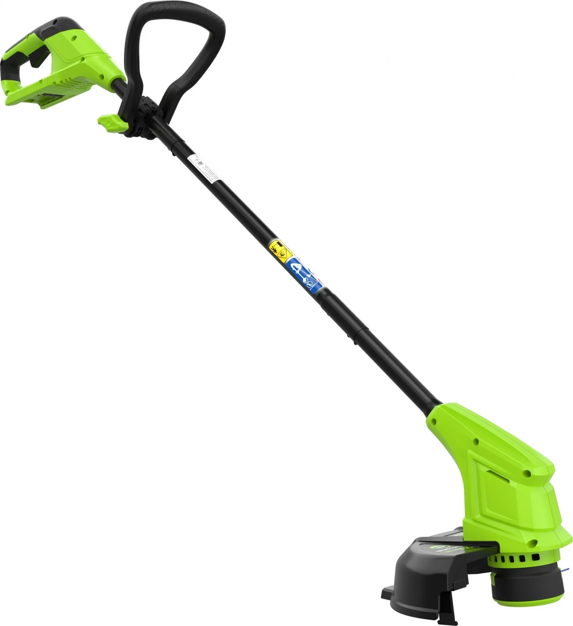 Greenworks G24LT25K2 Триммер аккумуляторный, 24V, 25 см,  с 1хАКБ 2Ач и ЗУ [2107207SA]