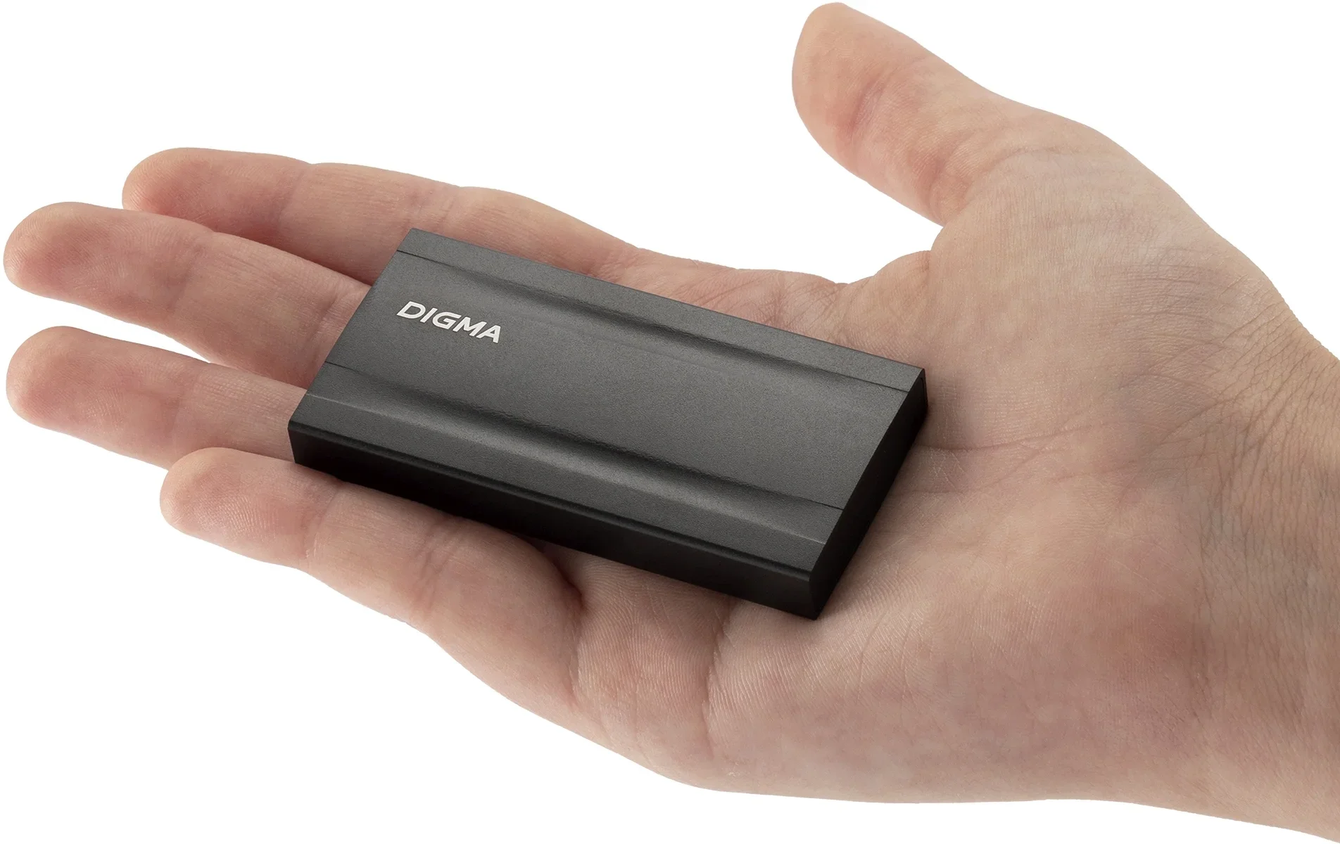 Внешний SSD Digma MEGA X, 256 Gb, USB 3.2 Gen 2x2 Type-C, R/W 1800/1100, темно-серый