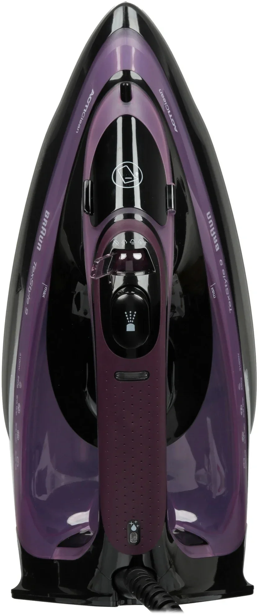 0127409001 Утюг Braun TexStyle 9  SI9661VI 3100Вт фиолетовый/черный