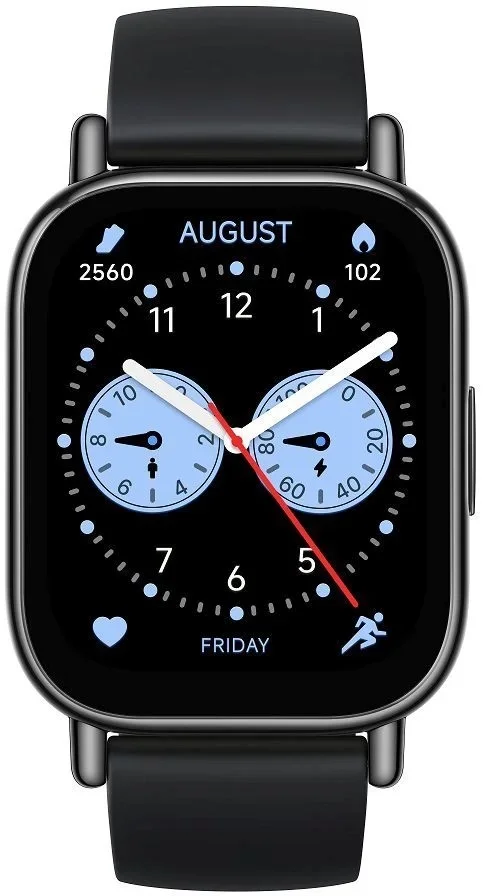 Смарт-часы Xiaomi Redmi Watch 5 Lite 1.96" AMOLED корп.черный рем.черный разм.брасл.:135-205мм (BHR8789GL)
