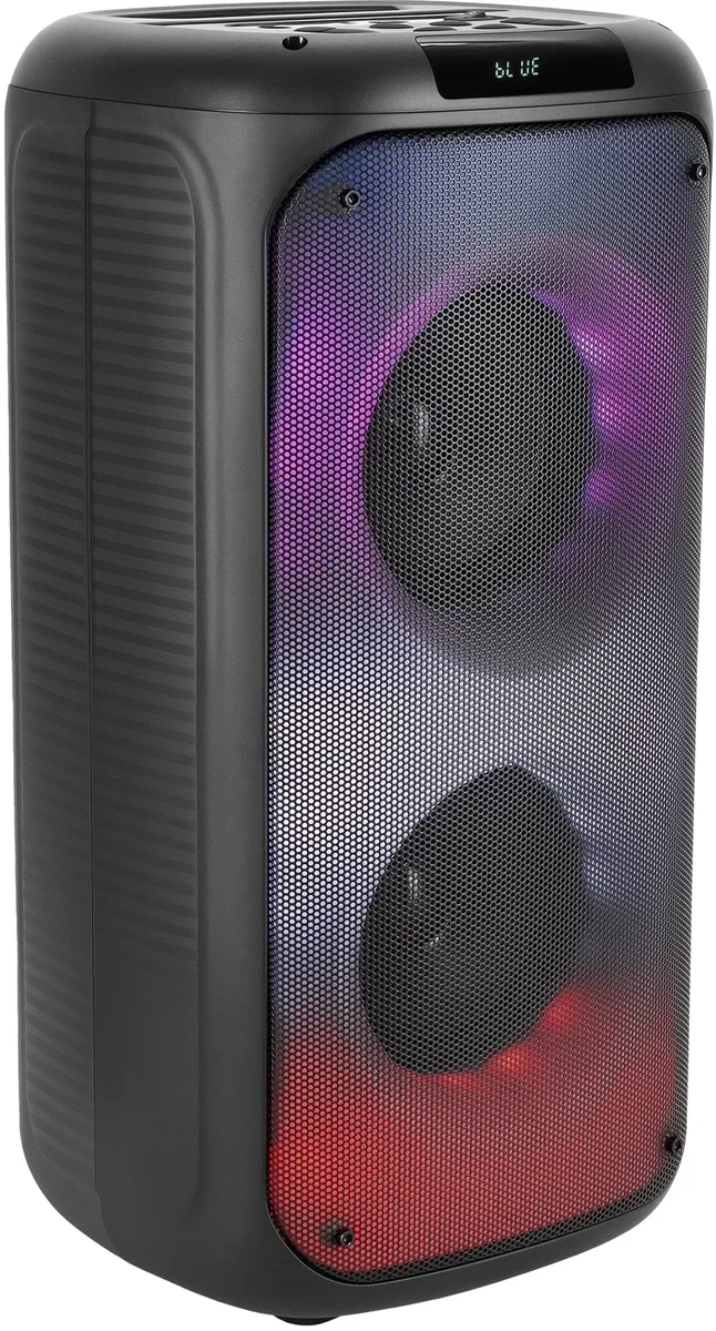 <118785> Аудиосистема Hyundai H-MC1231 40W FM USB BT microSD черный [H-MC1231]