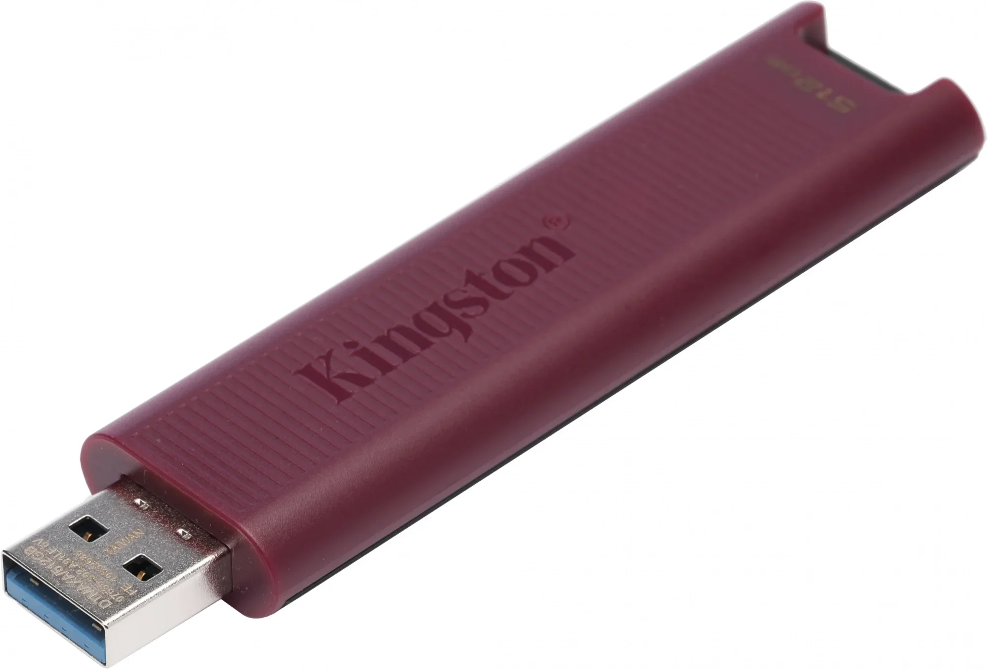 Флеш накопитель 512Gb USB 3.2 Gen 2 Type-A Kingston DataTraveler MaxA DTMAXA/512GB, бордовый (DTMAXA/512GB)