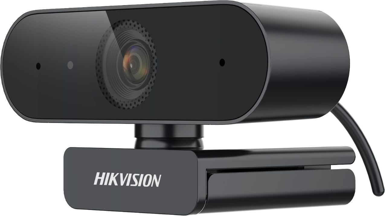 Hikvision DS-U02 Web камера 2MP CMOS Sensor,0.1Lux @ (F1.2,AGC ON),Built-in Mic,USB 2.0,1920*1080@30/25fps,3.6mm Fixed Lens