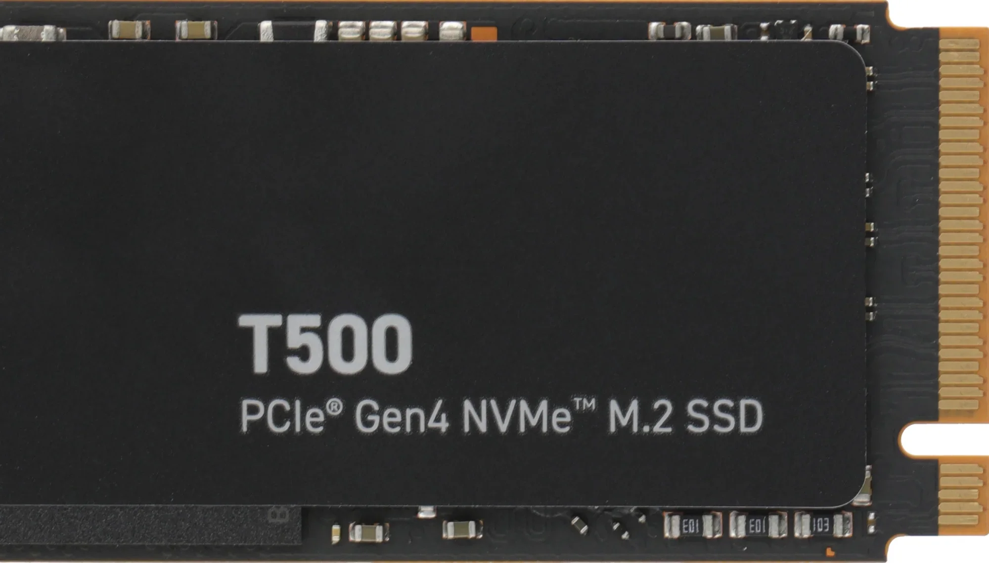 Твердотельный накопитель SSD Crucial M.2 2280 500GB Crucial T500 Client SSD CT500T500SSD8 PCIe Gen4x4 with NVMe, 7200/5700, TLC, 300TBW