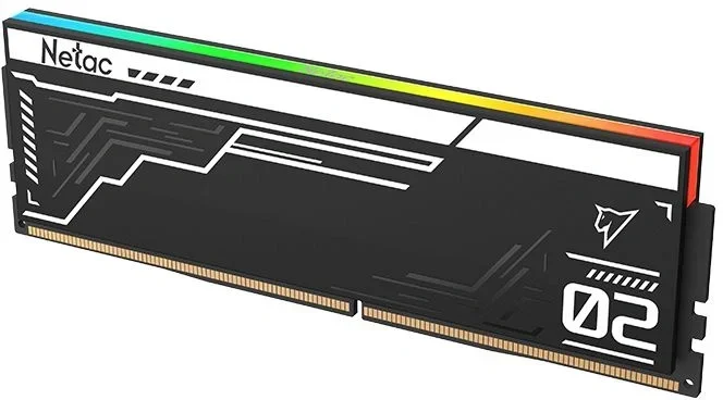 Память DDR5 2x16GB 6200MHz Netac NTS2D5P62DP-32K Shadow II RGB RTL Gaming PC5-49600 CL32 DIMM ECC 288-pin 1.35В kit с радиатором Ret