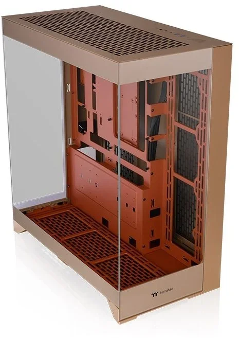 Корпус Thermaltake CTE E550 TG Gravel Sand коричневый ATX 8x120mm 6x140mm 2xUSB3.0 audio bott PSU [CA-1Z8-00MGWN-00]