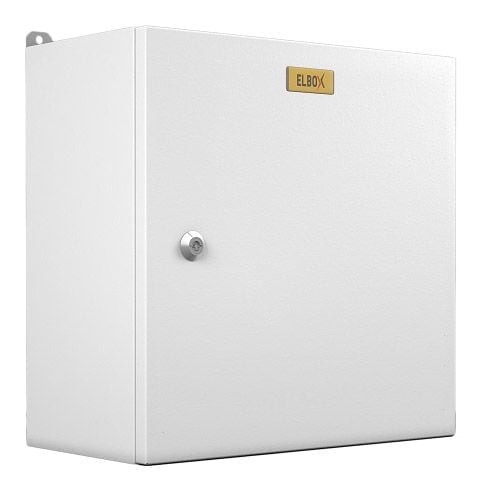 Шкаф электротехнический Elbox EMW-300.200.150-1-IP66 настенный 200мм 150мм несъемн.бок.пан. 50кг серый
