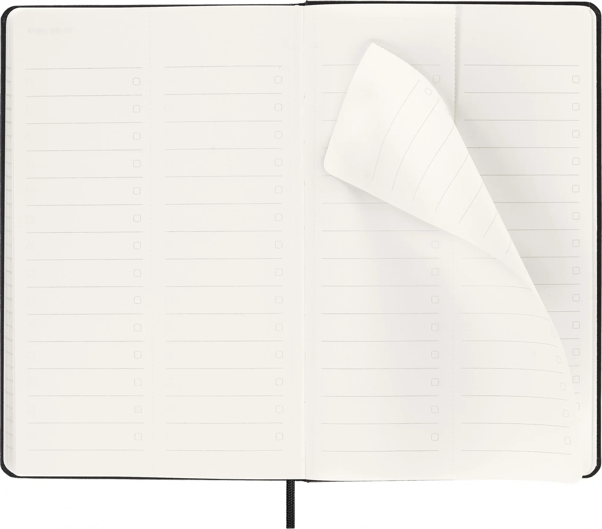 DHB12PRO3  Еженедельник Moleskine PRO VERTICAL Large 130х210мм  168стр.  черный