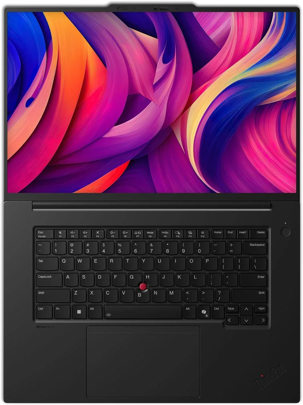 Ноутбук Lenovo ThinkPad P1 G7 Core Ultra 7 155H 32Gb SSD1Tb NVIDIA RTX 2000 8Gb 16" IPS WQXGA (2560x1600) Windows 11 Pro 64 black WiFi BT Cam (21KWS60B00)