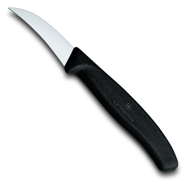 Нож кухонный Victorinox 6.7503, для овощей, 60 мм, прямая заточка, черный