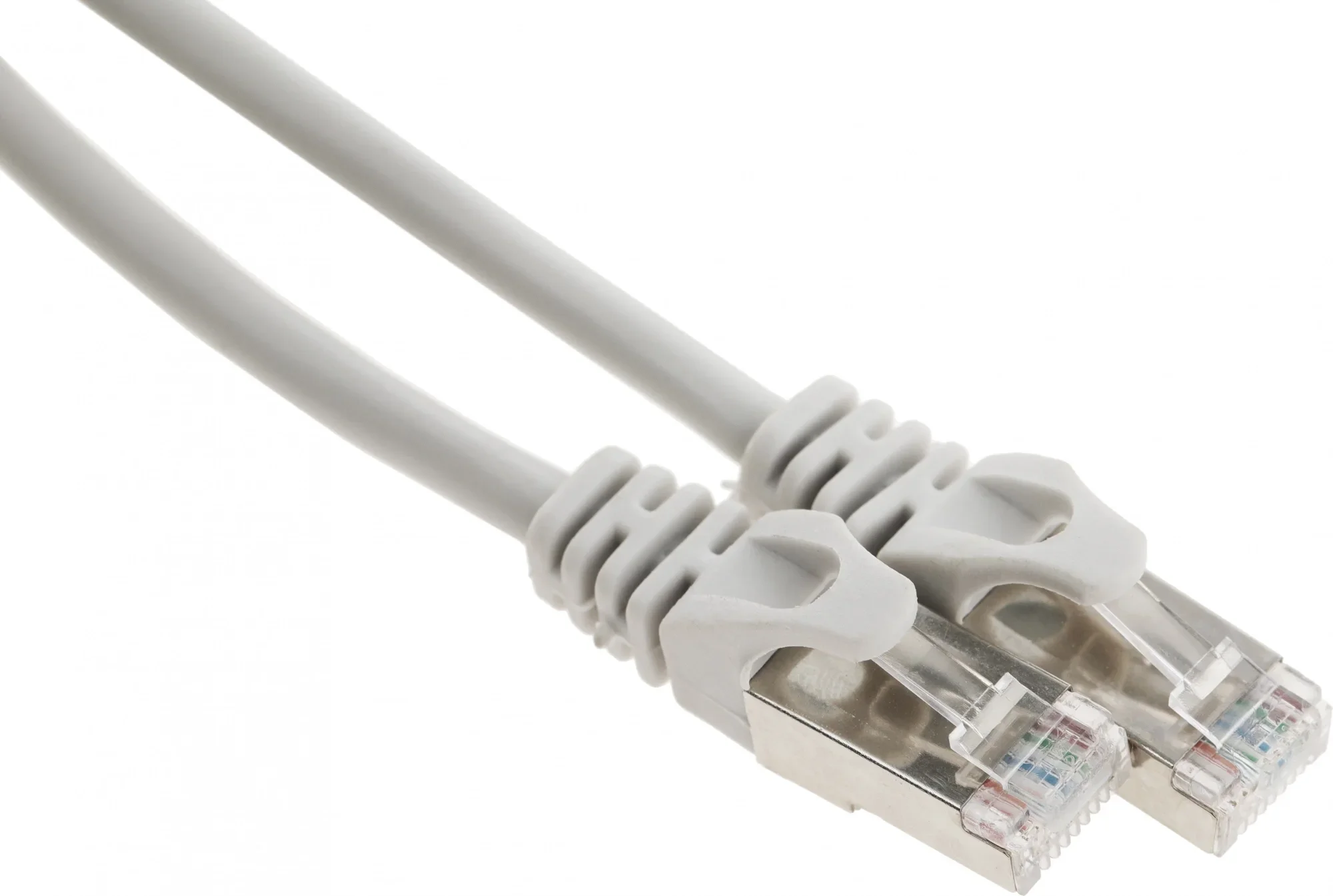 Патч-корд Premier PP22-7.5M 1000Гбит/с FTP 4 пары cat.5E CCA molded 7.5м серый RJ-45  (m)-RJ-45  (m)