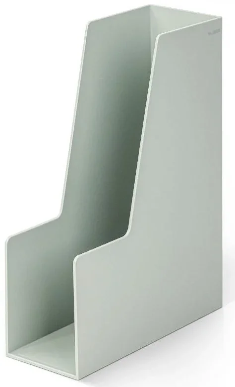 Лоток вертикальный Deli NS022green Nusign 1 отд. для бумаг A4 308x249x91мм зеленый, пластик