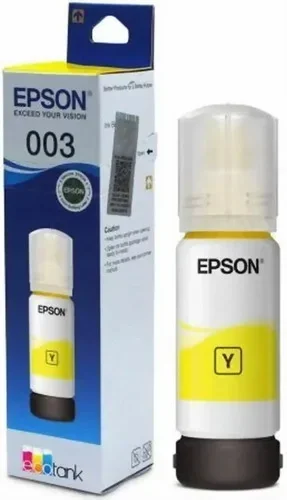 Чернила Epson C13T00V498 желтый (65 мл) для L11050, L1110, L1210, L3101, L3110, L3156, L3210, L3215, L3216, L3250, L3256, L3258, L3260, L3550, L3556, L5290