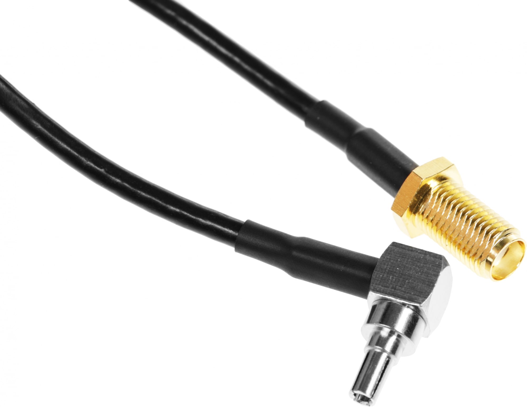 Кабель Рэмо SMA solid Cu 0.14м черный CRC9  (m)-SMA  (f)  (упак.:1шт) (CRC9)