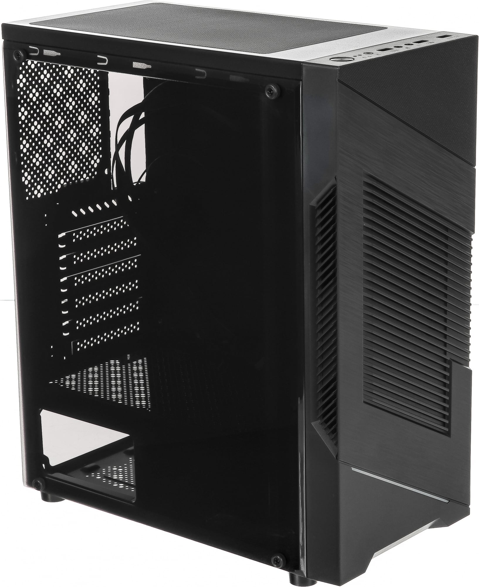 Корпус ПК accord ACC-CL915, Midi Tower, без БП, черный