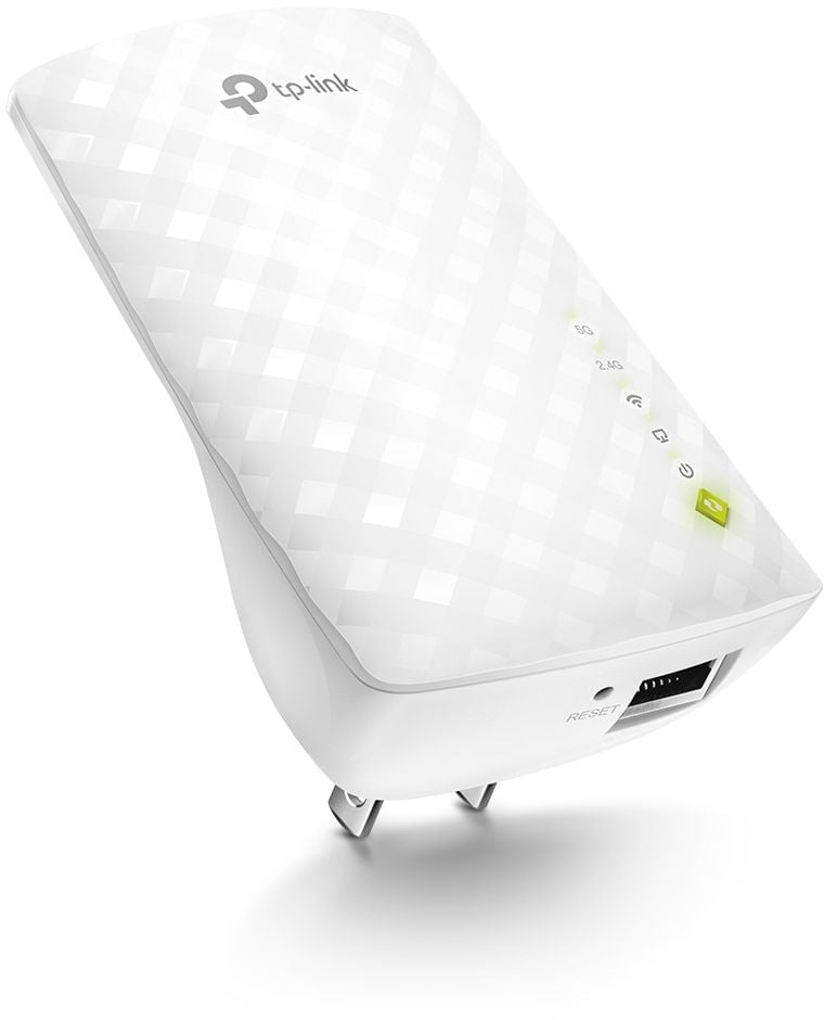 Усилитель Wi-Fi/ AC750 OneMeshTM WiFi Range Extender, 300Mbps at 2.4G and 433Mbps at 5G, compact house with internal antennas, 1 10/100Mbps Ethernet port, WPS button for quick setup, Smart Indicator for best location, support OneMeshTMtechnology (802.11k/v seamless roaming, Adaptive Path Selection, AP/Client Steering, Centralized Management), support RE/AP modes, support Russia language, easy management by Tether APP and Cloud Access.