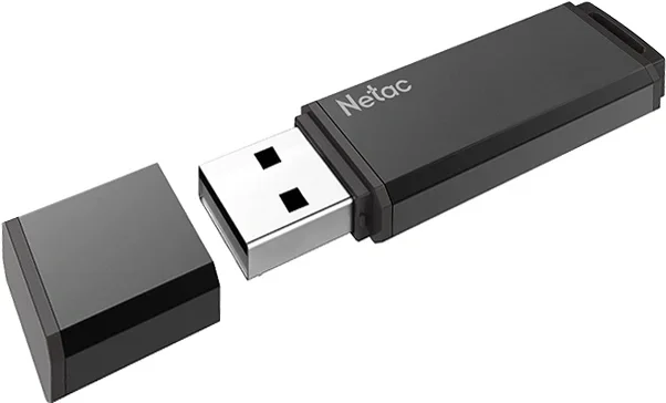Носитель информации Netac U351 32GB USB3.2 Flash Drive, aluminum alloy housing (replaced NT03U351N-032G-30BK)