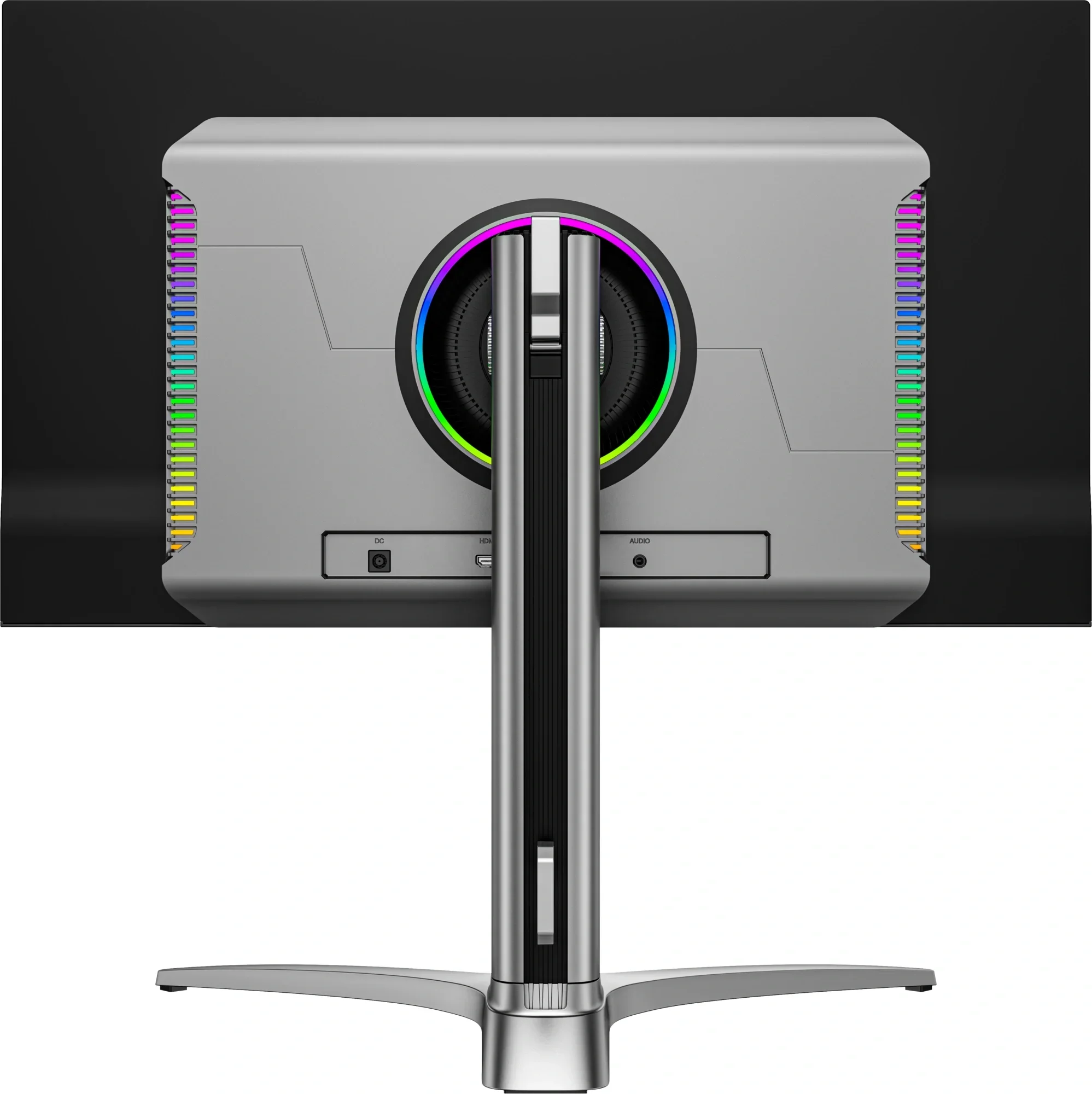 Монитор 26.5" Dahua DHI-LM27-GO34A QD-OLED 2560x1440, 240 Гц, 0.03 мс, 16:9, 400 кд/м², 2xHDMI 2.1, DP 1.4, 3.5 Jack, динамики (2x5 Вт), HDR10, серый
