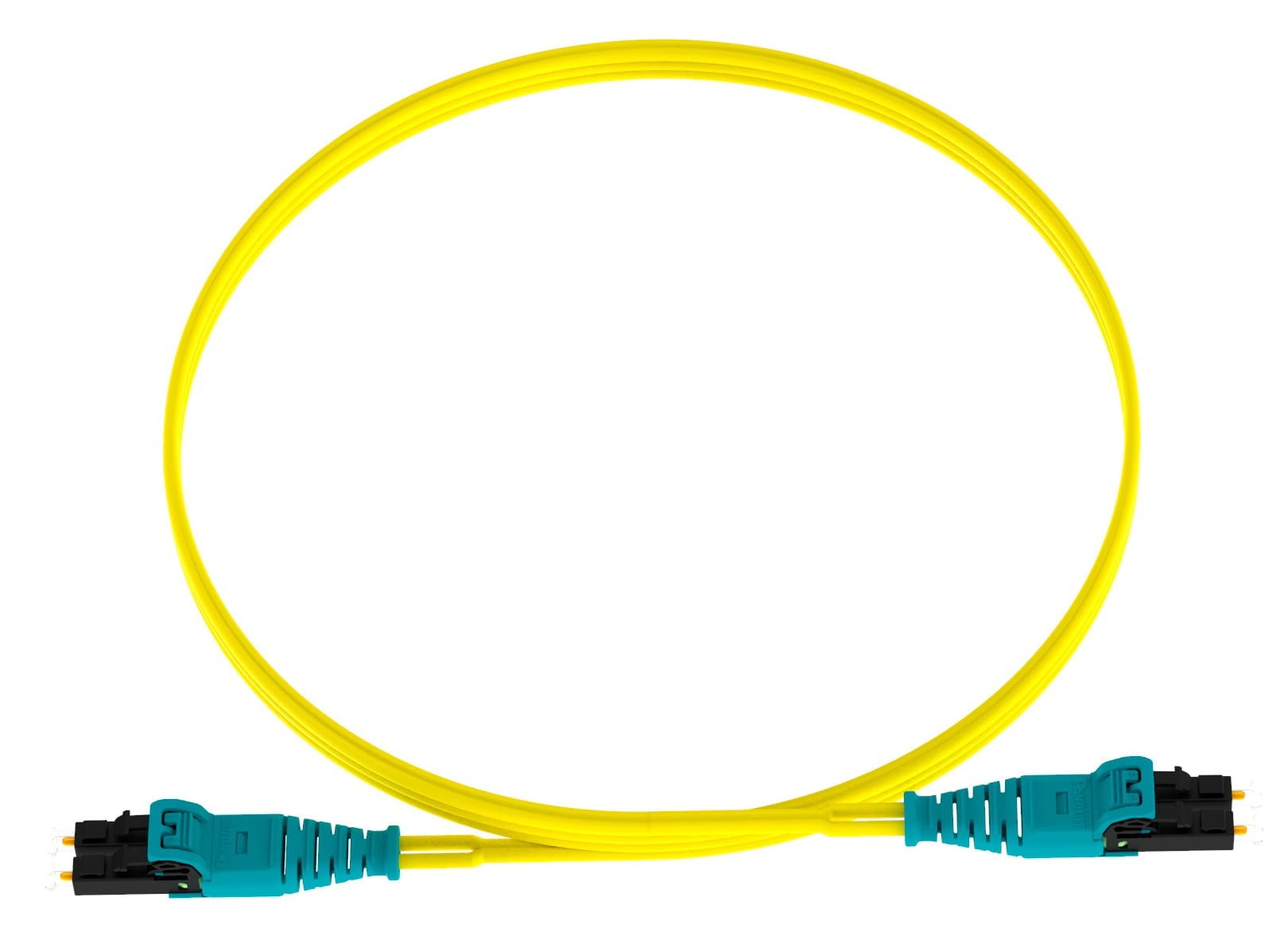 Патч-корд Panduit F92ELQ1Q1SNM002, OS1/OS2 LC push-pull, 2м, LSZH