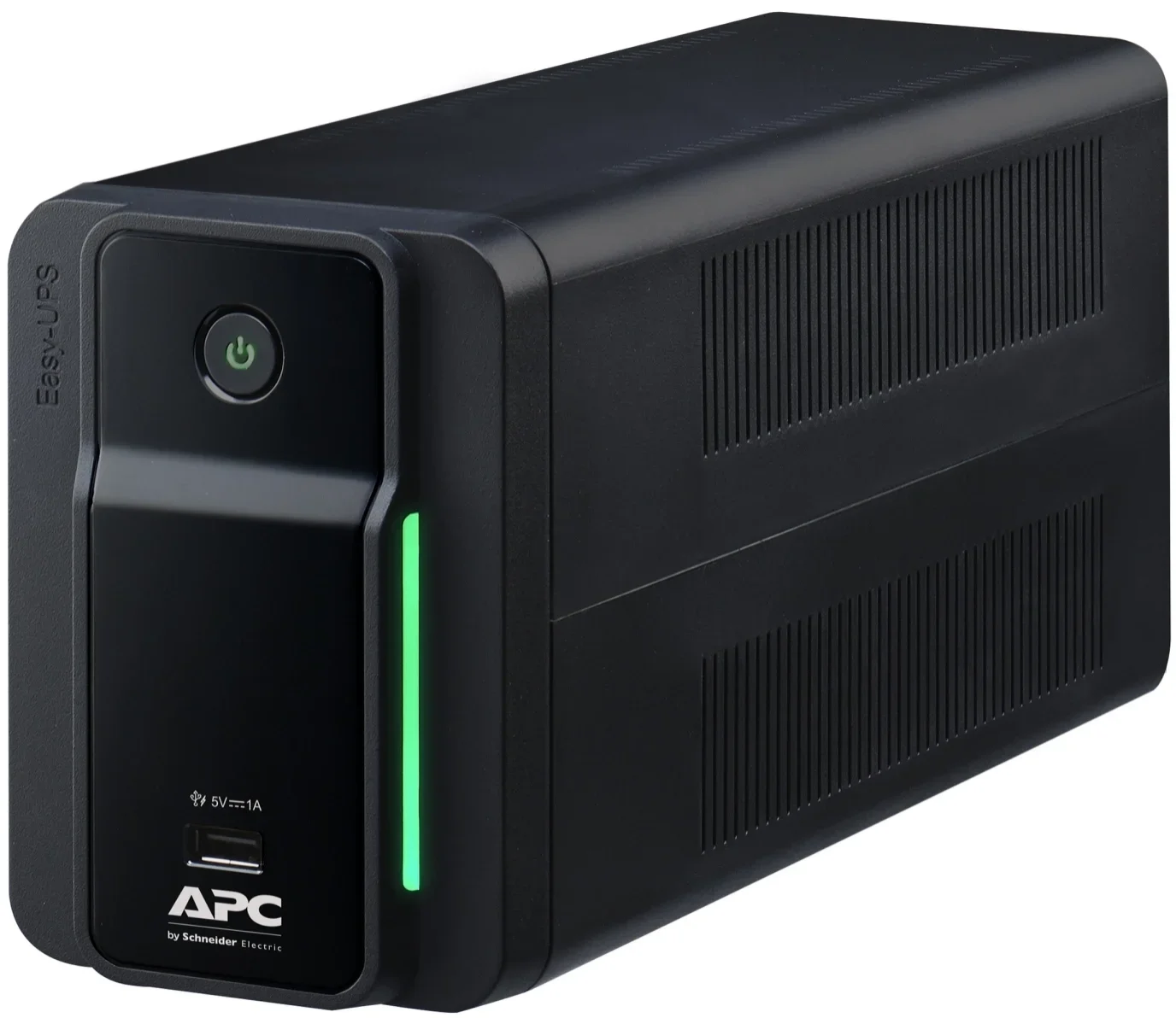 ИБП APC by SE - Easy-UPS 700 ВА/360 Вт, Line-Interactive, in (230V Сетевой шнур (Schuko)), 2xSchuko, Tower, цвет чёрный, BVX700LUI-GR