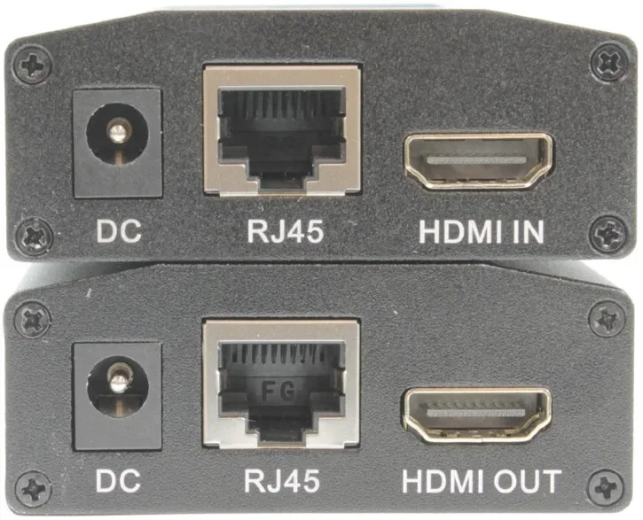 Комплект (передатчик+приемник) OSNOVO TA-HiP+RA-HiP Комплект для передачи HDMI, ИК управления и питания по кабелю витой пары (HDBaseT). Расстояние передачи до 40м (4K2K(30Гц)), до 70м (1080p). Поддержка технологии Power over HDBase