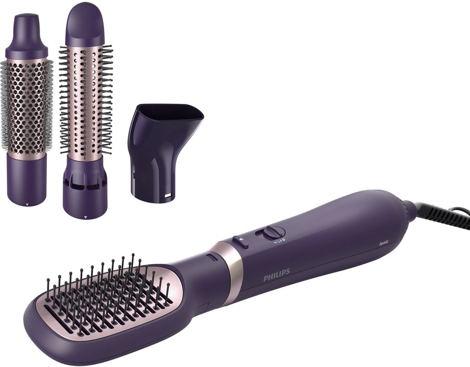 Фен-щетка  Philips  BHA313/00  800Вт фиолетовый