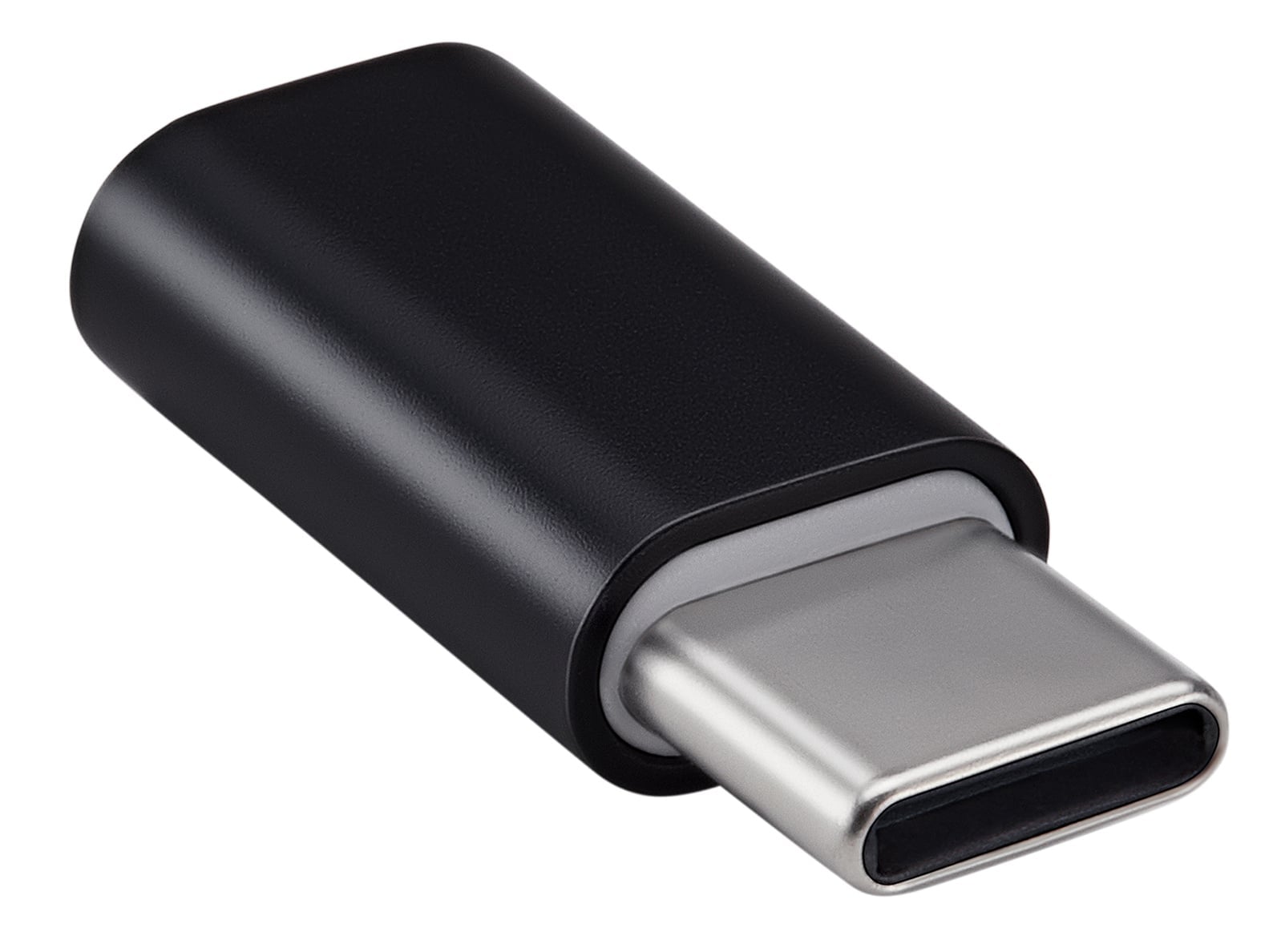 Переходник Buro BHP RET TPC-MCR micro USB  (f)-USB  Type-C  (m) черный