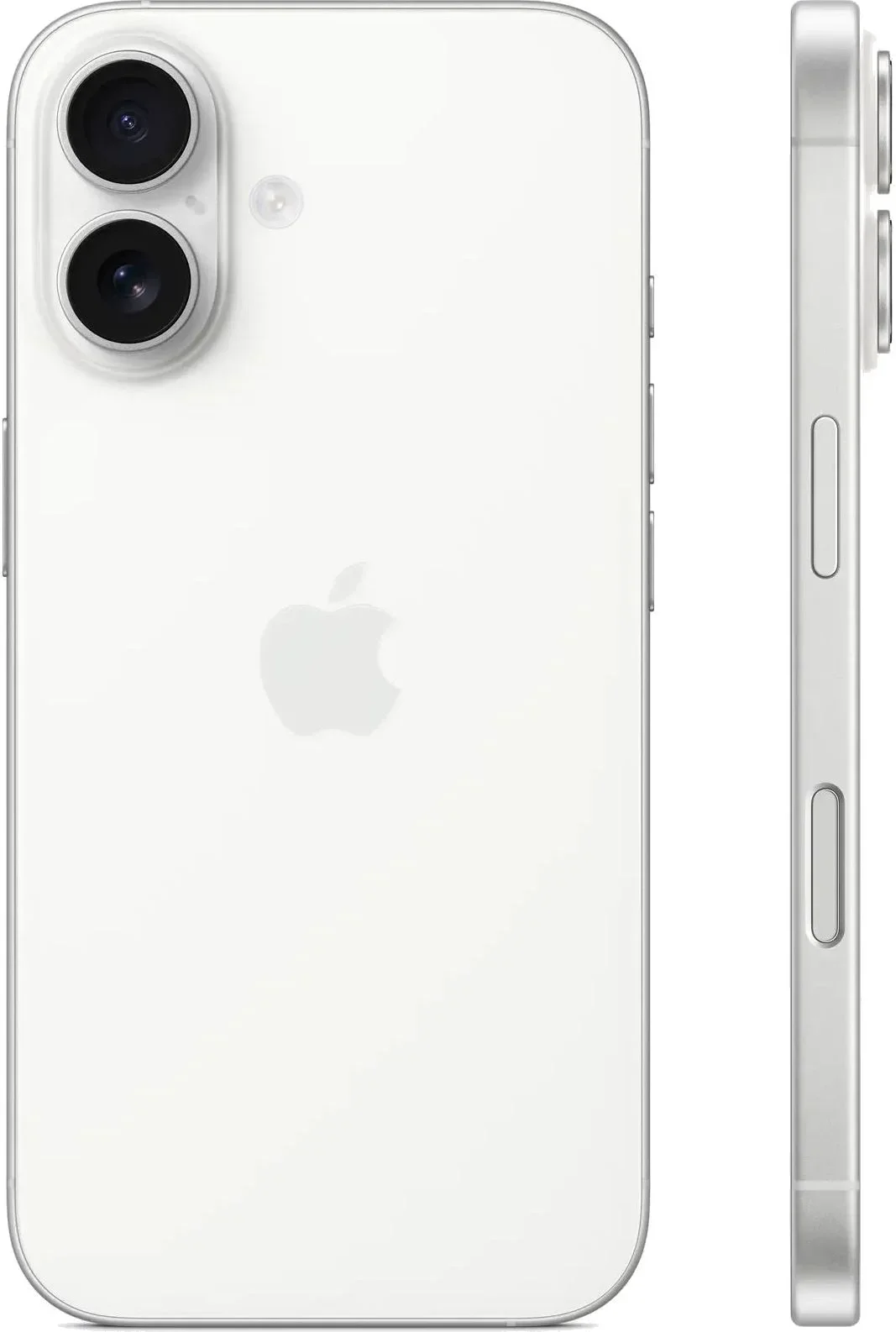 Смартфон Apple A3287 iPhone 16 128Gb 8Gb белый моноблок 3G 4G 1Sim 6.1" 1179x2556 iOS 18 48Mpix 802.11 a/b/g/n/ac/ax/be NFC GPS Protect