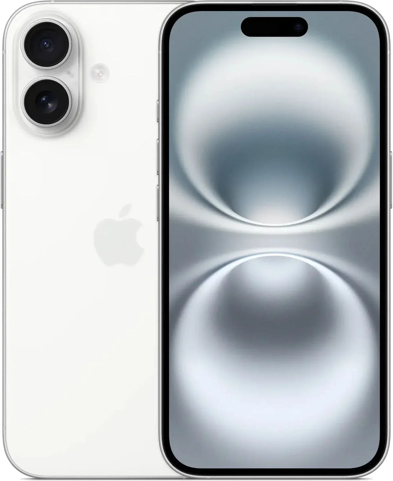 Смартфон Apple A3287 iPhone 16 128Gb 8Gb белый моноблок 3G 4G 1Sim 6.1" 1179x2556 iOS 18 48Mpix 802.11 a/b/g/n/ac/ax/be NFC GPS Protect