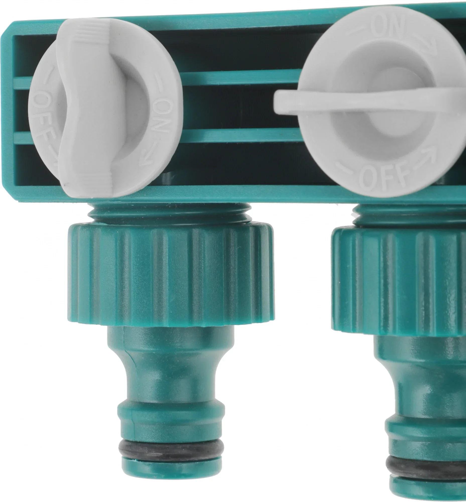 Распределитель Raco 4250-55258C Д.вх.1/2" Д.вых.3/4" зеленый/белый
