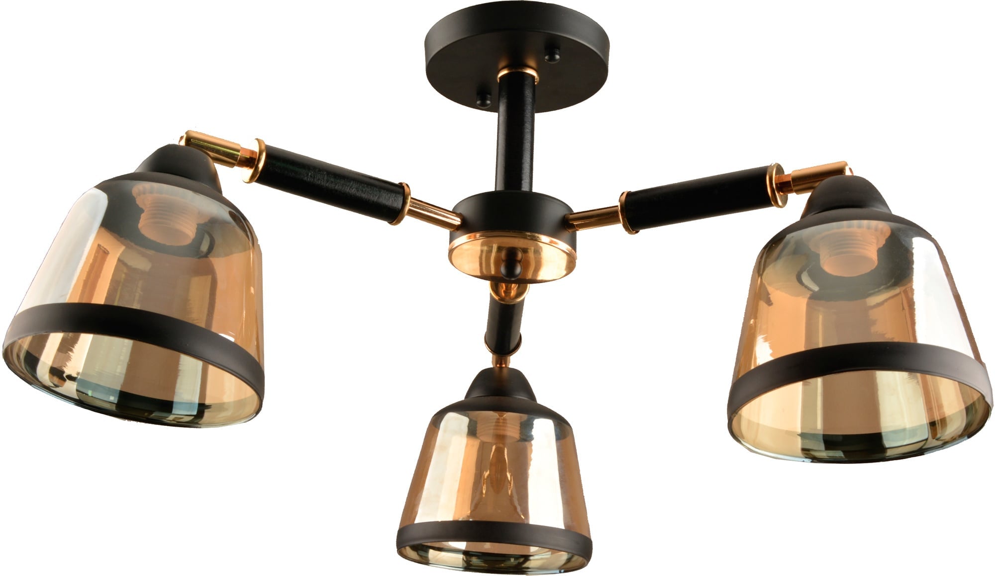 Hiper H199-3 Люстра HIPER H199-3  3E2760Вт  BLACK/GOLD