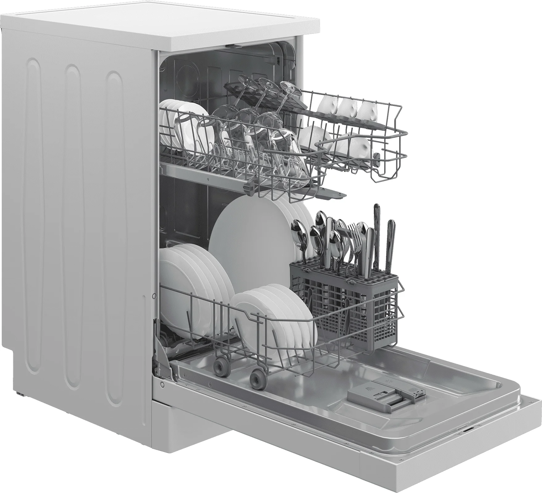 Отдельностоящая посудомоечная машина 45CM HFS 1C57 869894600010 HOTPOINT