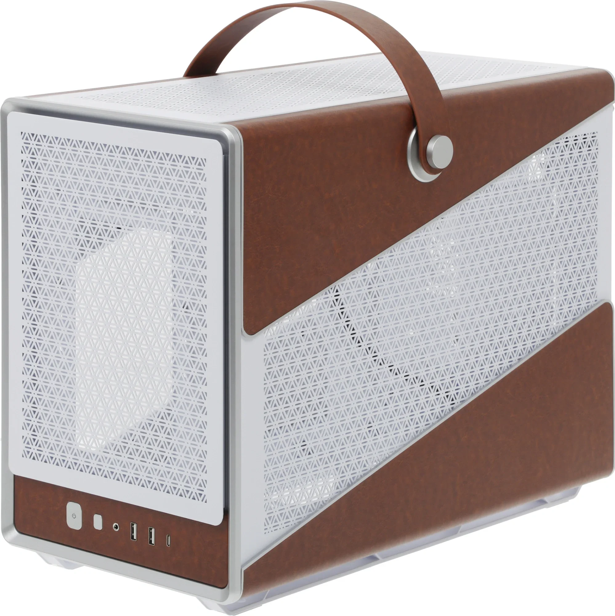 Компьютерный корпус Montech Heritage PRO (W) белый без БП mATX 5x120мм 2x140мм 2xUSB3.0 audio bott PSU
