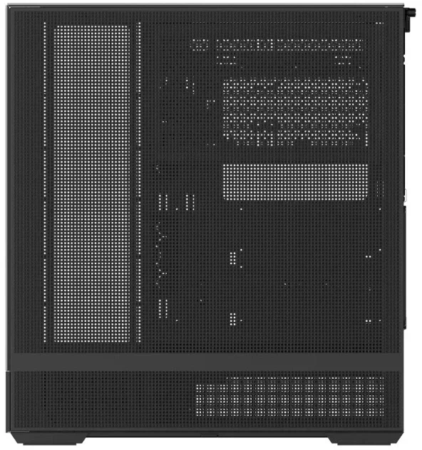 Корпус для ПК Zalman - P40 Prism, mITX, mATX, ATX, 3х2.5", 2х3.5", 2xUSB3.0, Midi Tower, без БП, цвет чёрный, P40 Prism Black