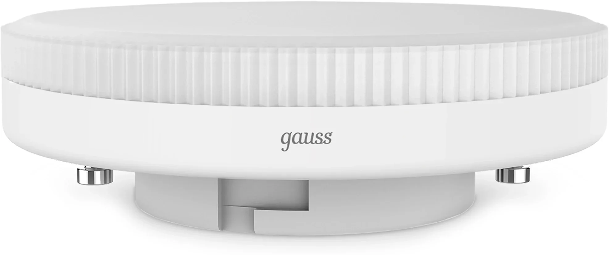 Лампа светодиодная Gauss GX53 8Вт цок.:GX53 таблетка 220B св.свеч.бел.нейт. Tablet (упак.:1шт) (108008208)