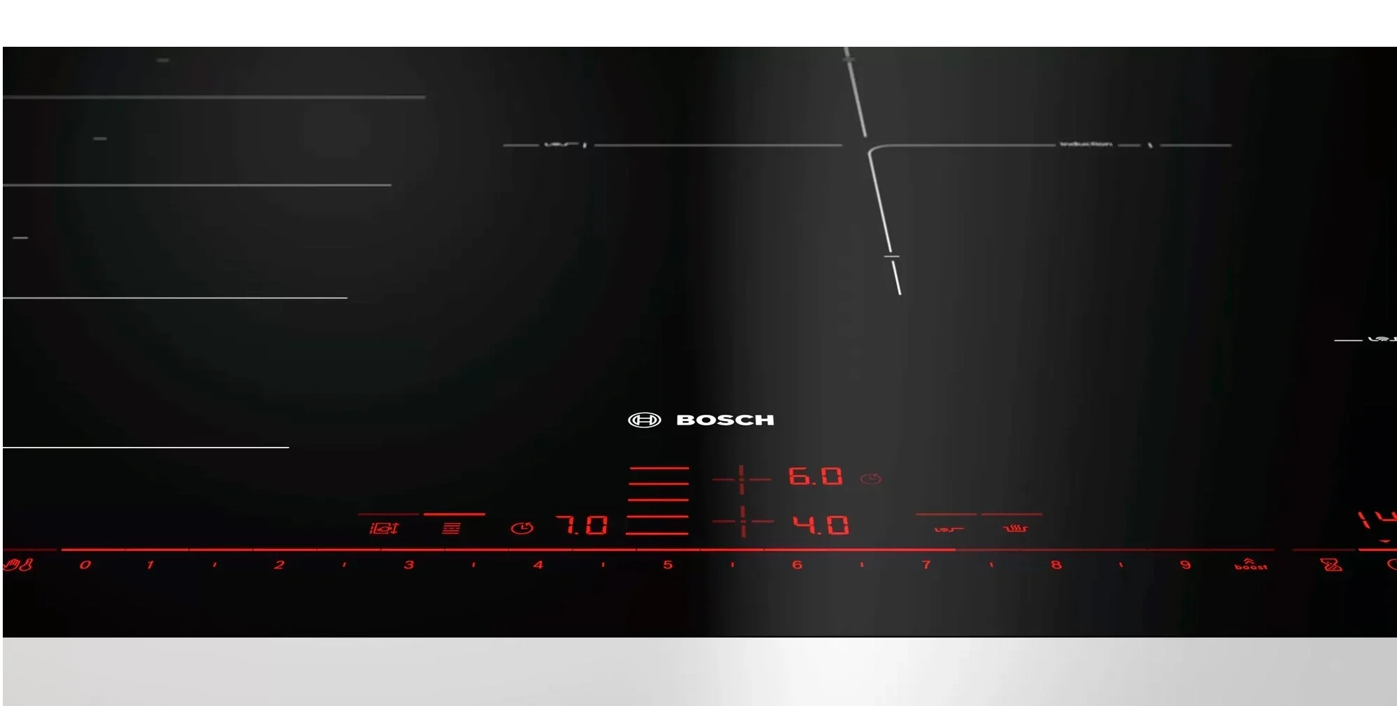 Индукционная варочная панель Bosch Serie 6 PXE801DC1E, черный (PXE801DC1E)