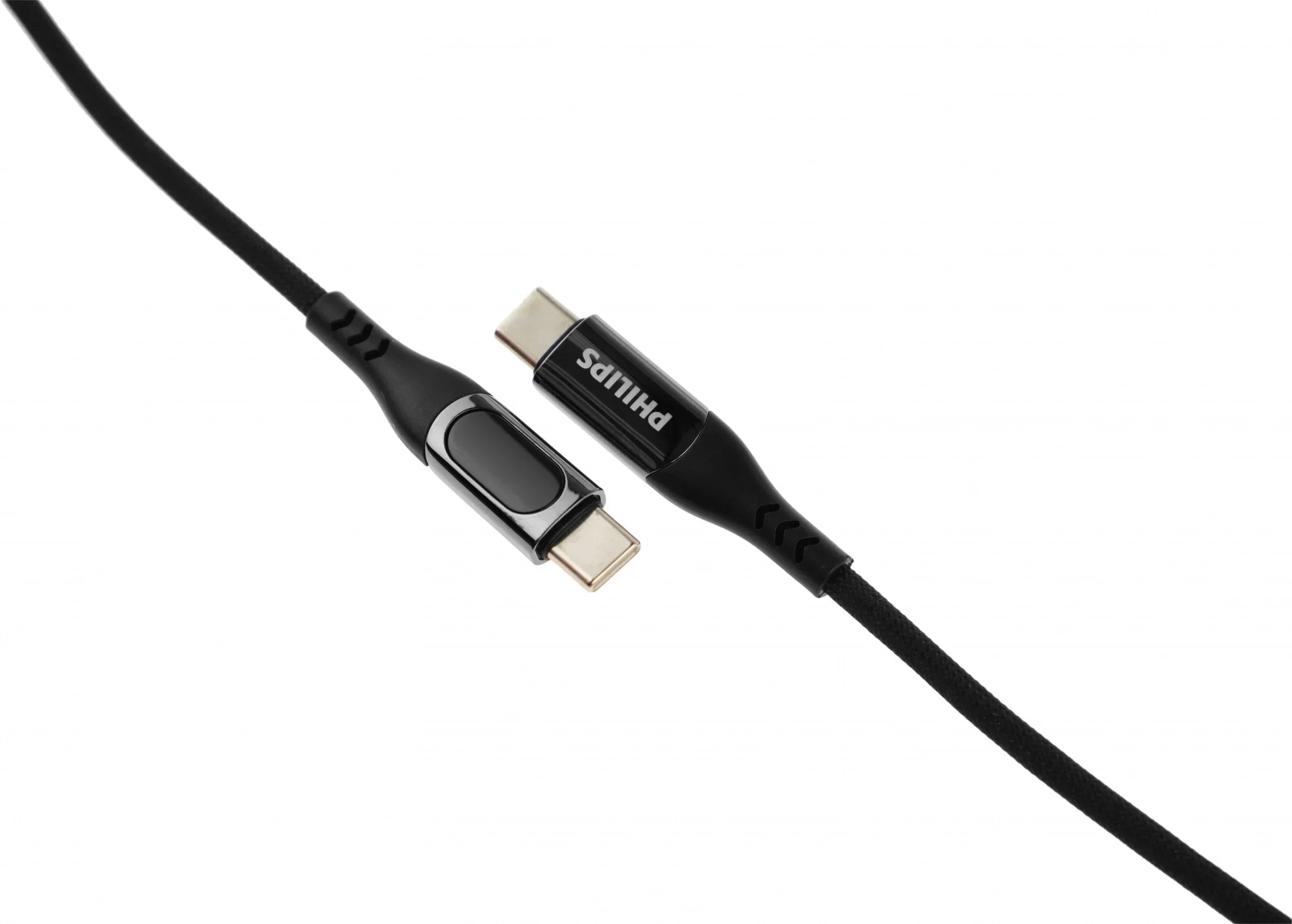 Кабель Philips DLC9100 USB Type-C (m)-USB Type-C (m) 1.2м черный  коробка  (упак.:1шт)