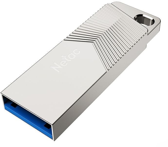 USB накопитель Netac - UM1, USB Type A (USB 3.2 Gen 1), 16 ГБ, цвет серебристый, NT03UM1N-016G-32PN