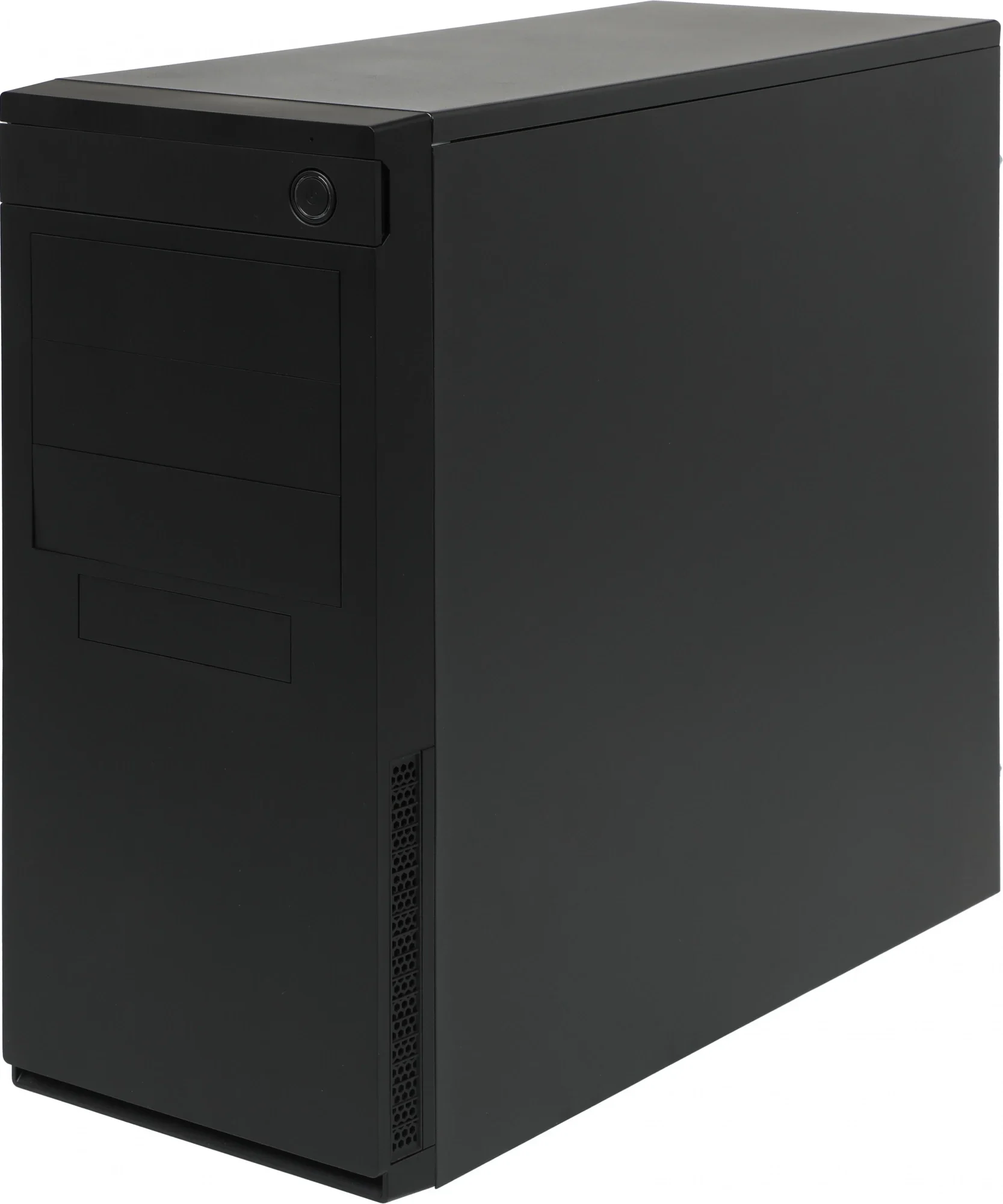 Компьютерный корпус Chieftec Elox черный без БП ATX 2xUSB2.0 2xUSB3.0 1xUSB3.1 audio bott PSU