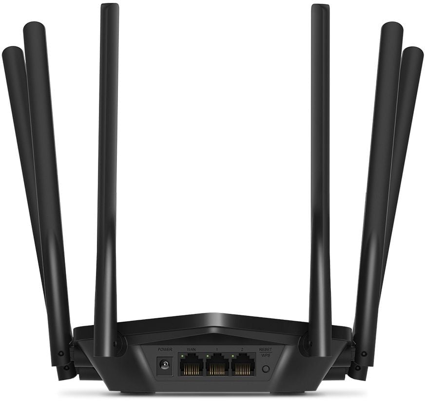 Роутер беспроводной Mercusys MR50G AC1900 10/100/1000BASE-TX черный