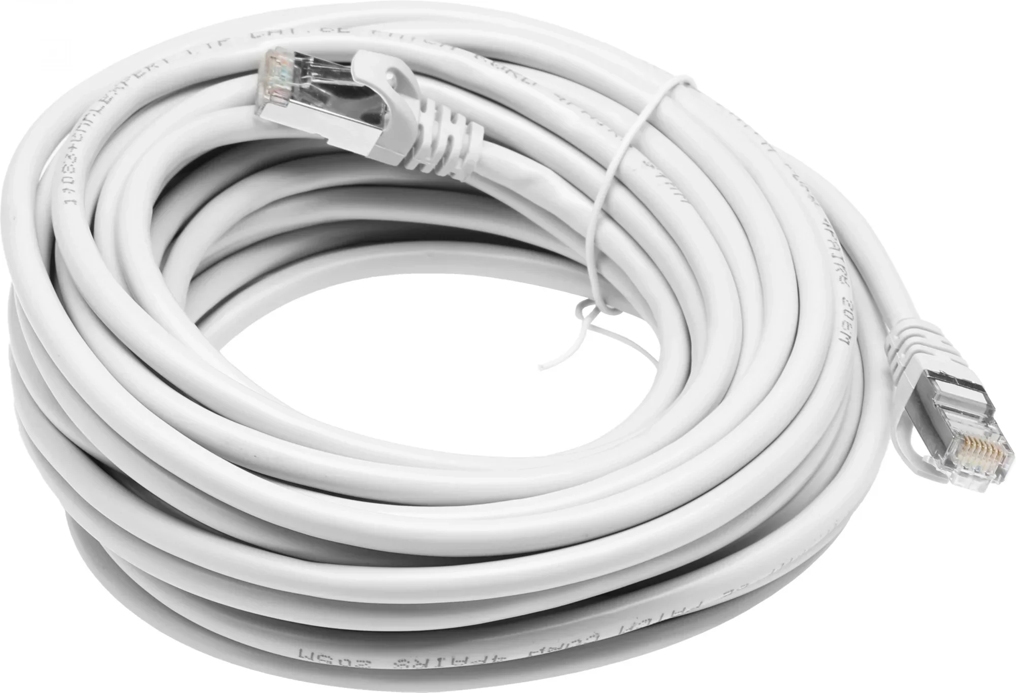 Патч-корд Premier PP6-10M 10000Гбит/с FTP 4 пары cat.6 CCA molded 10м серый RJ-45 (m)-RJ-45 (m)
