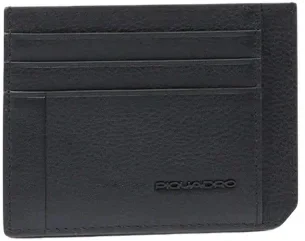 PP2762W137R/N Чехол для кредитных карт Piquadro  Russel черный натур.кожа