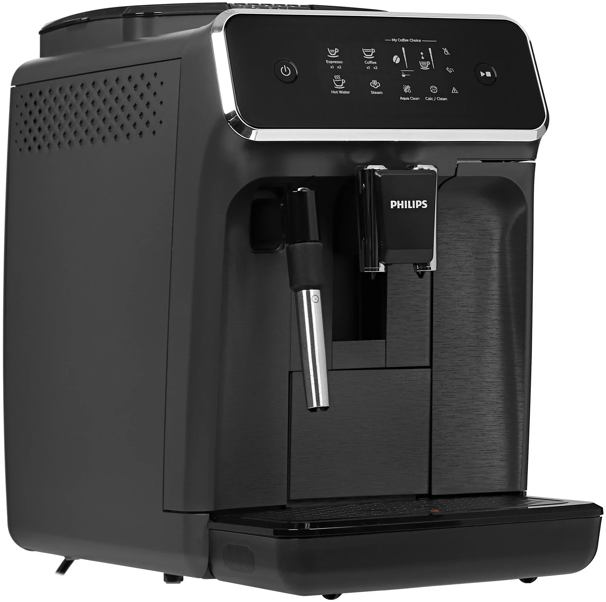 Кофемашина автоматическая Philips EP2224/10 черный, исп. кофе - молотый/зерновой, 1.8 л, 1500 Вт, 15 Бар.